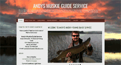 Desktop Screenshot of andysmuskieguideservice.com